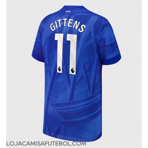 Camisa de Futebol Chelsea Jamie Gittens #11 Equipamento Principal 2025-26 Manga Curta